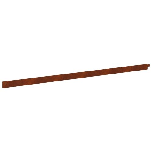 Ograda oko Travnjaka 20 kom. 102 x 4 x 4 cm Čelik Rđa - Otporni čelik 20 4 cm Cijena
