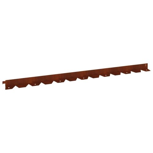 Ograda oko Travnjaka 20 kom. 102 x 4 x 4 cm Čelik Rđa - Otporni čelik 20 4 cm Cijena