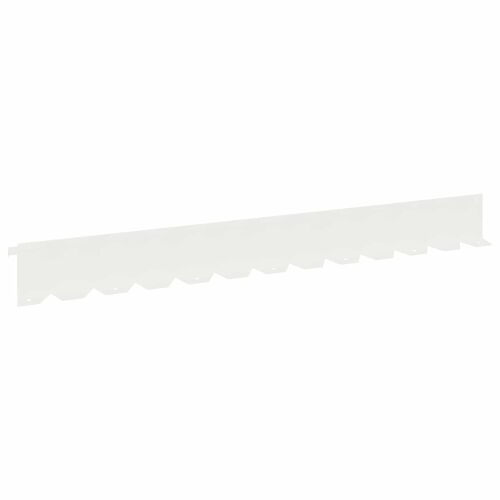 Ograda oko Travnjaka 10 kom. 102 x 10 x 4 cm Čelik Bijela - Bijela 10 10 cm Cijena