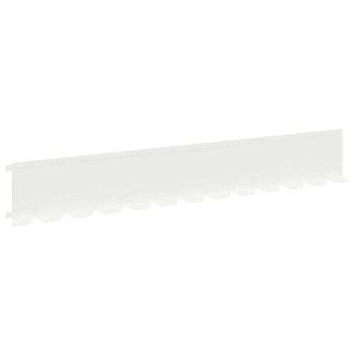 Ograda oko Travnjaka 10 kom. 102 x 15 x 4 cm Čelik Bijela - Bijela 10 15 cm Cijena
