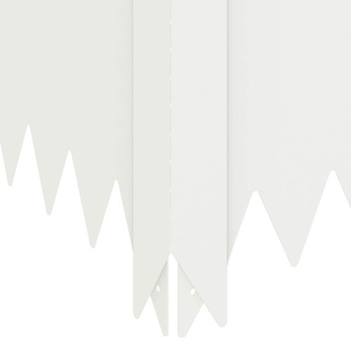 Ograda oko Travnjaka 4 kom. 60 x 60 x 20 cm Čelik Bijela - Bijela 60 x 60 x 20 cm 4 Cijena
