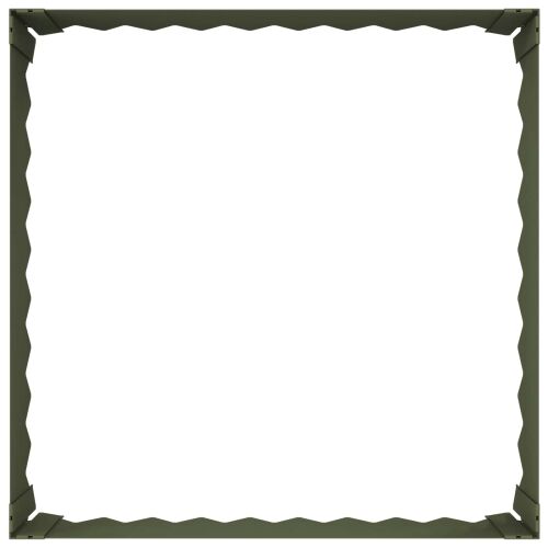 Ograda oko Travnjaka 4 kom. 60 x 60 x 20 cm Čelik - Maslinastozelena 60 x 60 x 20 cm 4 Cijena