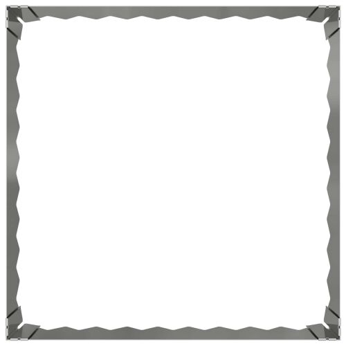 Ograda oko Travnjaka 4 kom. 60 x 60 x 20 cm Čelik Srebrna - Pocinčani čelik 60 x 60 x 20 cm 4 Cijena