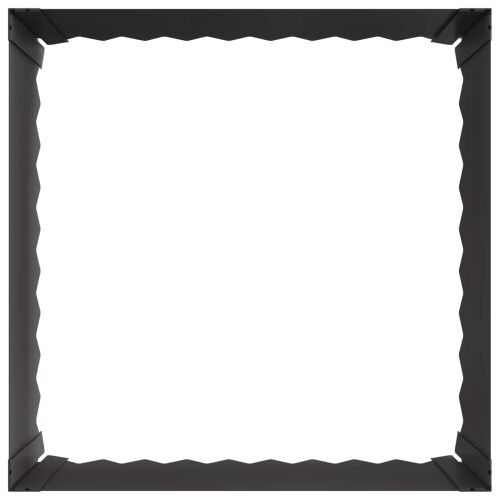 Ograda oko Travnjaka 4 kom. 60 x 60 x 35 cm Čelik Crna - Crna 60 x 60 x 35 cm 4 Cijena