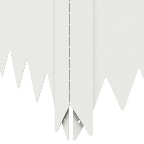 Ograda oko Travnjaka 100 x 60 x 20 cm Čelik Bijela - Bijela 100 x 60 x 20 cm 1 Cijena