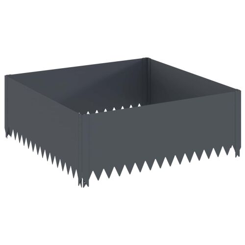 Ograda oko Travnjaka 4 kom. 100 x 100 x 35 cm Čelik Antracit - Antracit 100 x 100 x 35 cm 4 Cijena