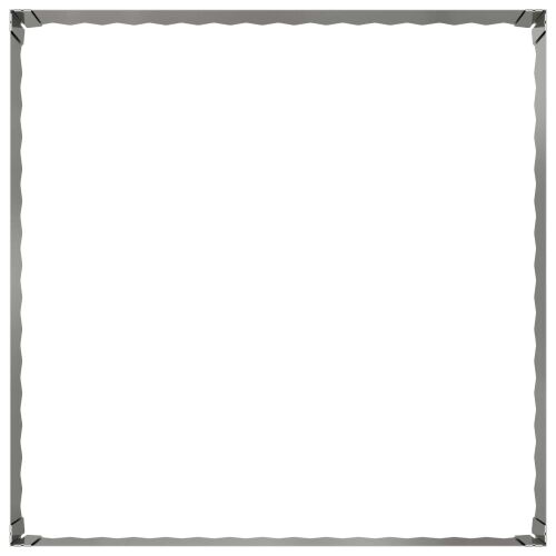 Ograda oko Travnjaka 100 x 100 x 35 cm Čelik Srebrna - Pocinčani čelik 100 x 100 x 35 cm 1 Cijena