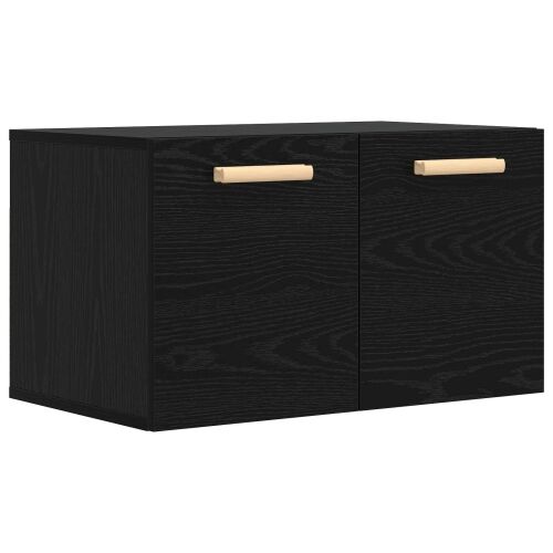 Ormar za Zid Crni hrast 60 x 36,5 x 35 cm Konstruirano drvo - Crni hrast Cijena