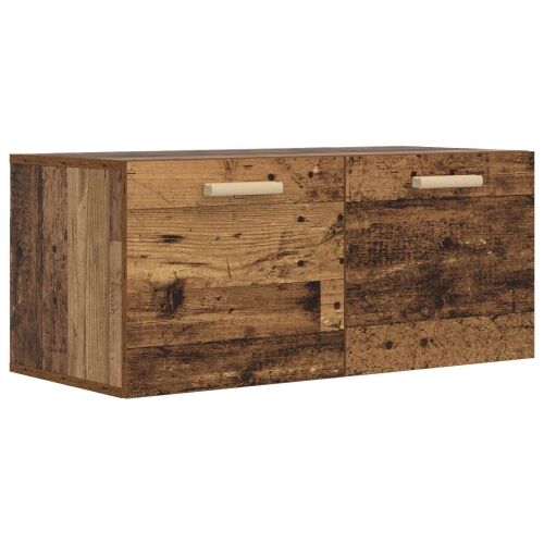 Ormar za Zid Zidna montaža Staro drvo 80 x 36,5 x 35 cm - Staro drvo Cijena