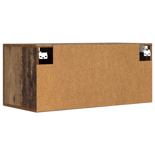 Ormar za Zid Zidna montaža Staro drvo 80 x 36,5 x 35 cm - Staro drvo Cijena