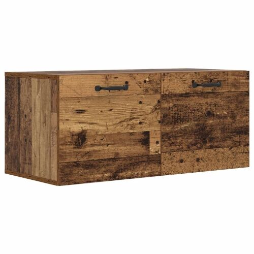Ormar za Zid Zidna montaža Staro drvo 80 x 36,5 x 35 cm - Staro drvo Cijena