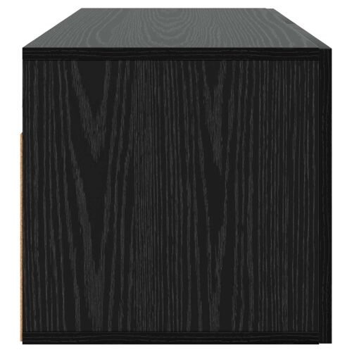 Ormar za Zid Crni hrast 100 x 36,5 x 35 cm Konstruirano drvo - Crni hrast Cijena