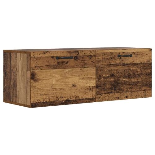 Ormar za Zid Staro drvo 100 x 36,5 x 35 cm Konstruirano drvo - Staro drvo Cijena