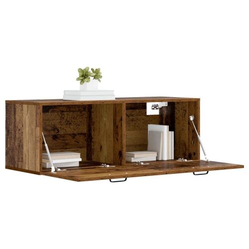 Ormar za Zid Staro drvo 100 x 36,5 x 35 cm Konstruirano drvo - Staro drvo Cijena