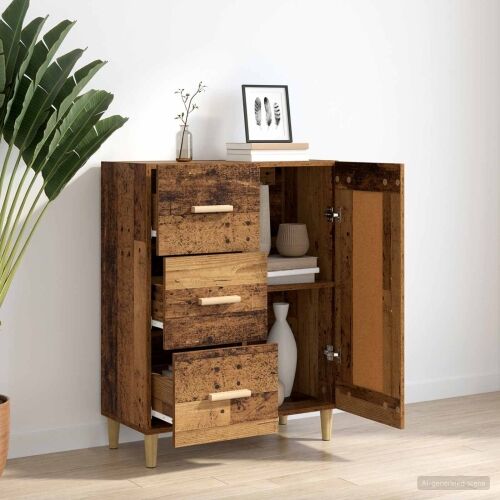 Kreveta Staro drvo 69,5 x 34 x 90 cm Konstruirano drvo - Staro drvo Cijena