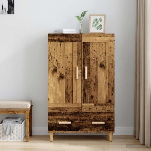 Kuhinjski ormarić Staro drvo 70 x 31 x 115 cm Konstruirano drvo - Staro drvo Cijena
