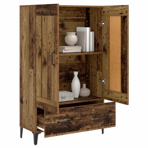 Kuhinjski ormarić Staro drvo 70 x 31 x 115 cm Konstruirano drvo - Staro drvo Cijena