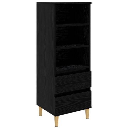 Kuhinjski ormarić Crni hrast 40 x 36 x 110 cm Konstruirano drvo - Crni hrast Cijena
