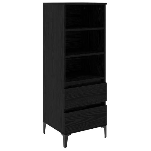 Kuhinjski ormarić Crni hrast 40 x 36 x 110 cm Konstruirano drvo - Crni hrast Cijena