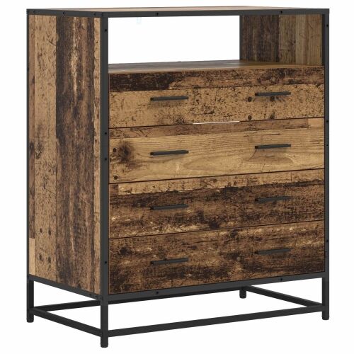 Ormar s ladicama 4-Ladica Staro drvo 70 x 41 x 83,5 cm - Staro drvo Cijena
