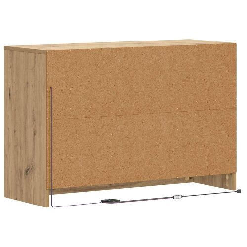 TV ormar 91 x 34 x 61 cm Hrast artisan Konstruirano drvo - Hrast artisan Cijena