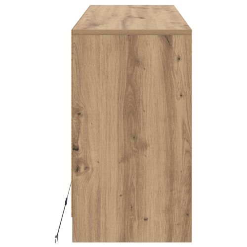 TV ormar 91 x 34 x 61 cm Hrast artisan Konstruirano drvo - Hrast artisan Cijena