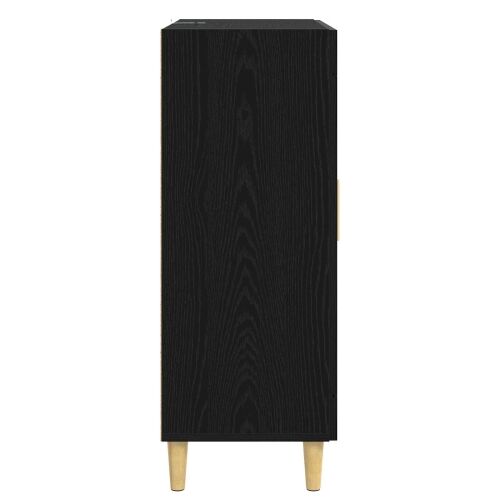 Kreveta Crni hrast 69,5 x 34 x 90 cm Konstruirano drvo - Crni hrast Cijena