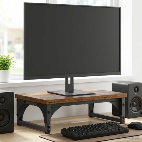 Stalak za Monitor Staro drvo 37 x 23 x 14 cm Konstruirano drvo - Staro drvo 37 x 23 x 14 cm Cijena