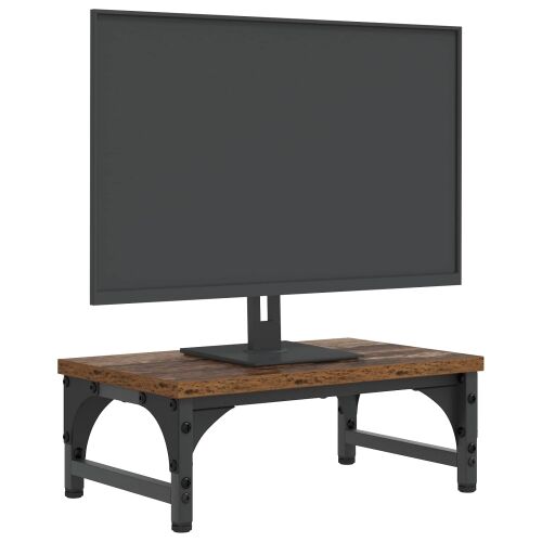 Stalak za Monitor Staro drvo 37 x 23 x 14 cm Konstruirano drvo - Staro drvo 37 x 23 x 14 cm Cijena