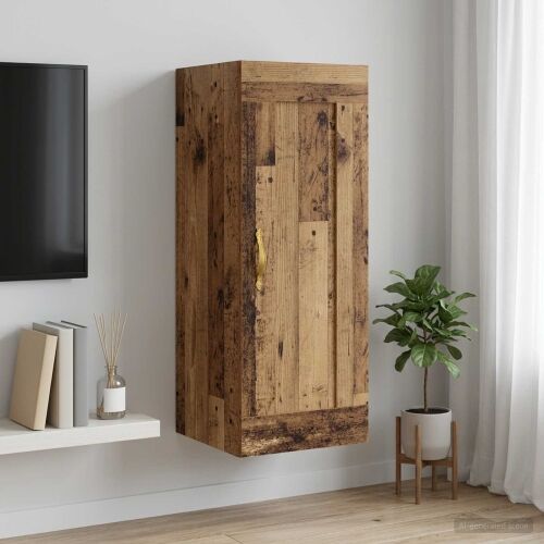 Ormar za Zid Staro drvo 34,5 x 34 x 90 cm Konstruirano drvo - Staro drvo Cijena