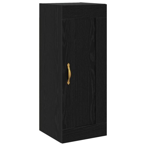 Ormar za Zid Crni hrast 34,5 x 34 x 90 cm Konstruirano drvo - Crni hrast Cijena