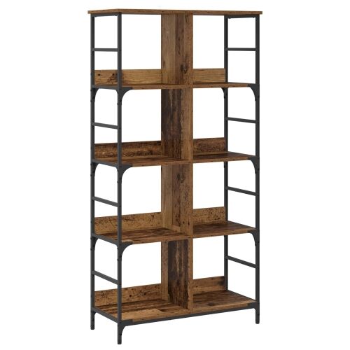 Polica 4 razina 78,5 x 33 x 153 cm metal PB Staro drvo - Staro drvo 153 cm Cijena