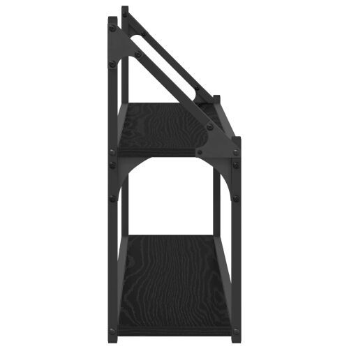 Zidna polica Zidna montaža Crni hrast 80 x 21 x 51 cm - Crni hrast 80 x 21 x 51 cm Cijena