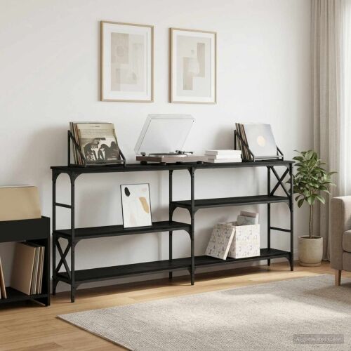 Konzolna stolica Crni hrast 180 x 29 x 76,5 cm metal PB - Crni hrast 180 cm Cijena