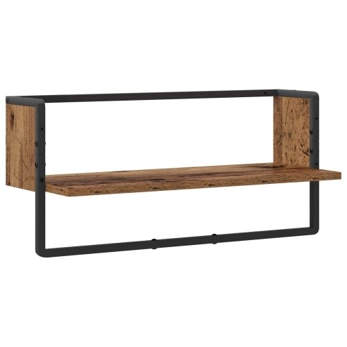 Zidna polica Zidna montaža Staro drvo 65 x 25 x 30 cm - Staro drvo 65 x 25 x 30 cm Cijena