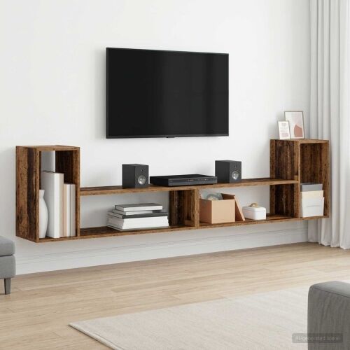 TV ormar 100 x 30 x 50 cm Staro drvo Konstruirano drvo - Staro drvo 100 cm Cijena