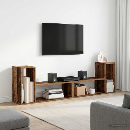 TV ormar 100 x 30 x 50 cm Staro drvo Konstruirano drvo - Staro drvo 100 cm Cijena