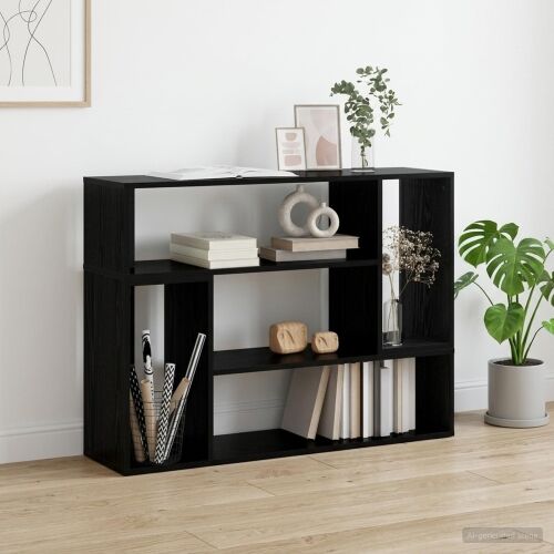 TV ormar 100 x 30 x 50 cm Crni hrast Konstruirano drvo - Crni hrast 100 cm Cijena