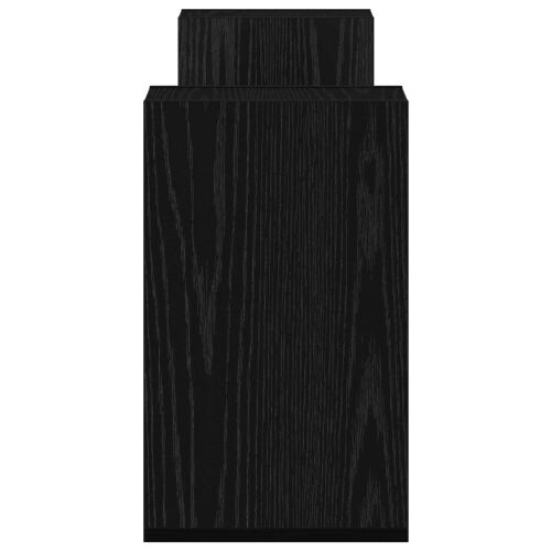 TV ormar 100 x 30 x 50 cm Crni hrast Konstruirano drvo - Crni hrast 100 cm Cijena