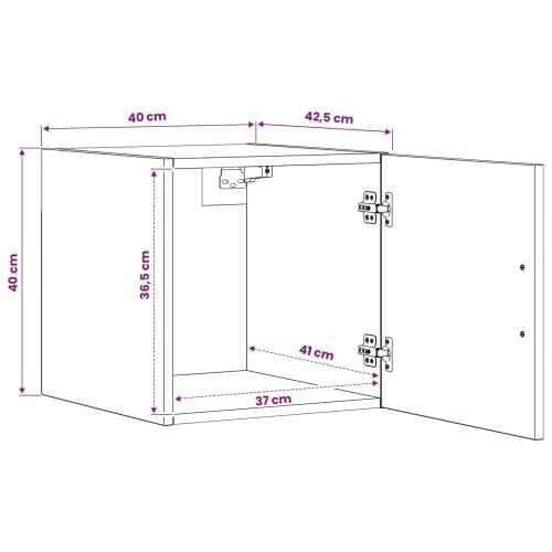 Ormar za Zid Staro drvo 40 x 42,5 x 40 cm PB - Staro drvo Cijena