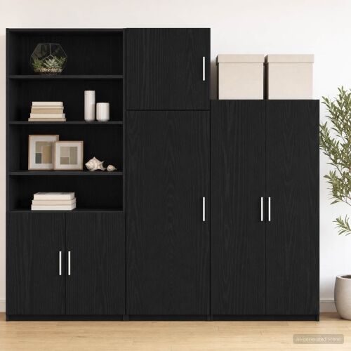 Ormar za Zid Crni hrast 40 x 42,5 x 40 cm Konstruirano drvo - Crni hrast Cijena