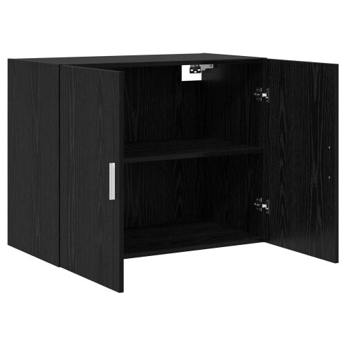 Ormar za Zid Crni hrast 80 x 42,5 x 64 cm Konstruirano drvo - Crni hrast Cijena