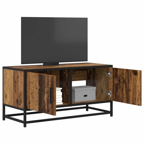 TV ormar 80 x 34,5 x 40 cm Staro drvo Konstruirano drvo - Staro drvo Cijena