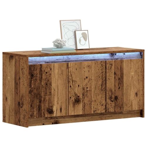 TV ormar 100 x 34 x 50 cm Staro drvo Konstruirano drvo - Staro drvo Cijena