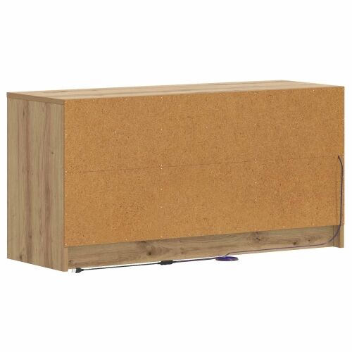 TV ormar 100 x 34 x 50 cm Hrast artisan Konstruirano drvo - Hrast artisan Cijena