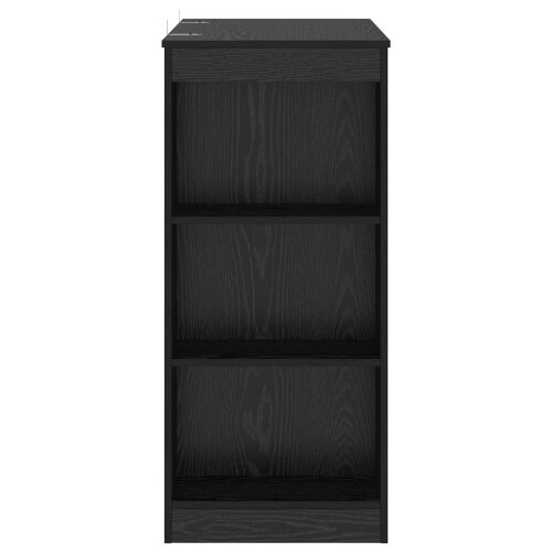 Stol za bar 95 x 47 x 103,5 cm Konstruirano drvo Crni hrast - Crni hrast Cijena