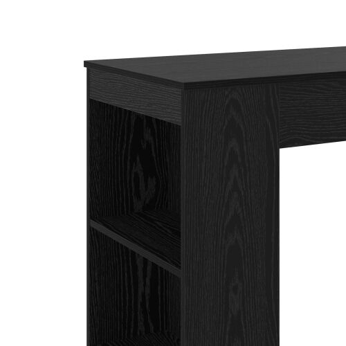 Stol za bar 95 x 47 x 103,5 cm Konstruirano drvo Crni hrast - Crni hrast Cijena