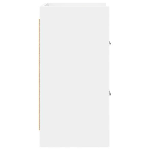 Noćni ormarići Bijela 40 x 30 x 60 cm Konstruirano drvo - Bijela 1 Cijena