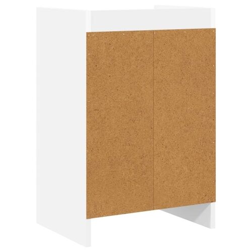 Noćni ormarići Bijela 40 x 30 x 60 cm Konstruirano drvo - Bijela 1 Cijena