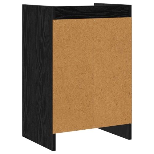 Noćni ormarići Crni hrast 40 x 30 x 60 cm Konstruirano drvo - Crni hrast 1 Cijena